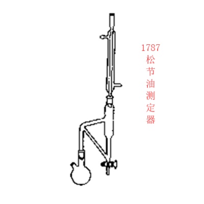 1787 松节油测定器（测定挥发油装置）