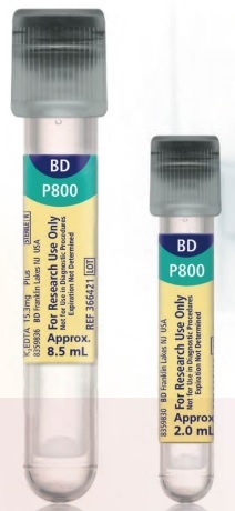 科研用BD Vacutainer P800血浆蛋白保存系统