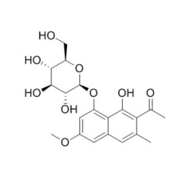 芦荟大黄素 8-葡萄糖甙 CAS:64032-49-1