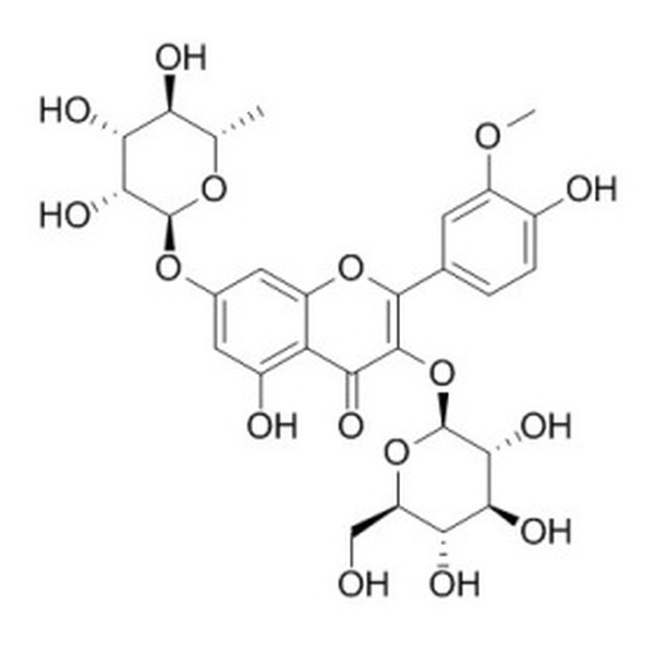 异鼠李素-3-O-葡萄糖-7-O-鼠李糖苷 CAS:17331-71-4