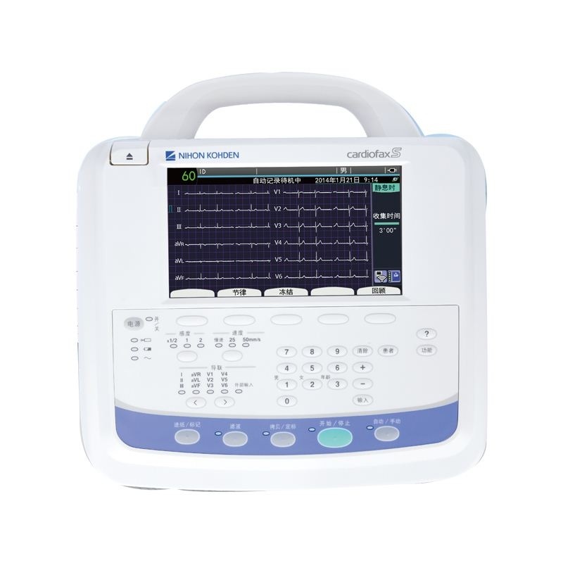 日本光电自动分析心电图机-六通道心电图生产报价