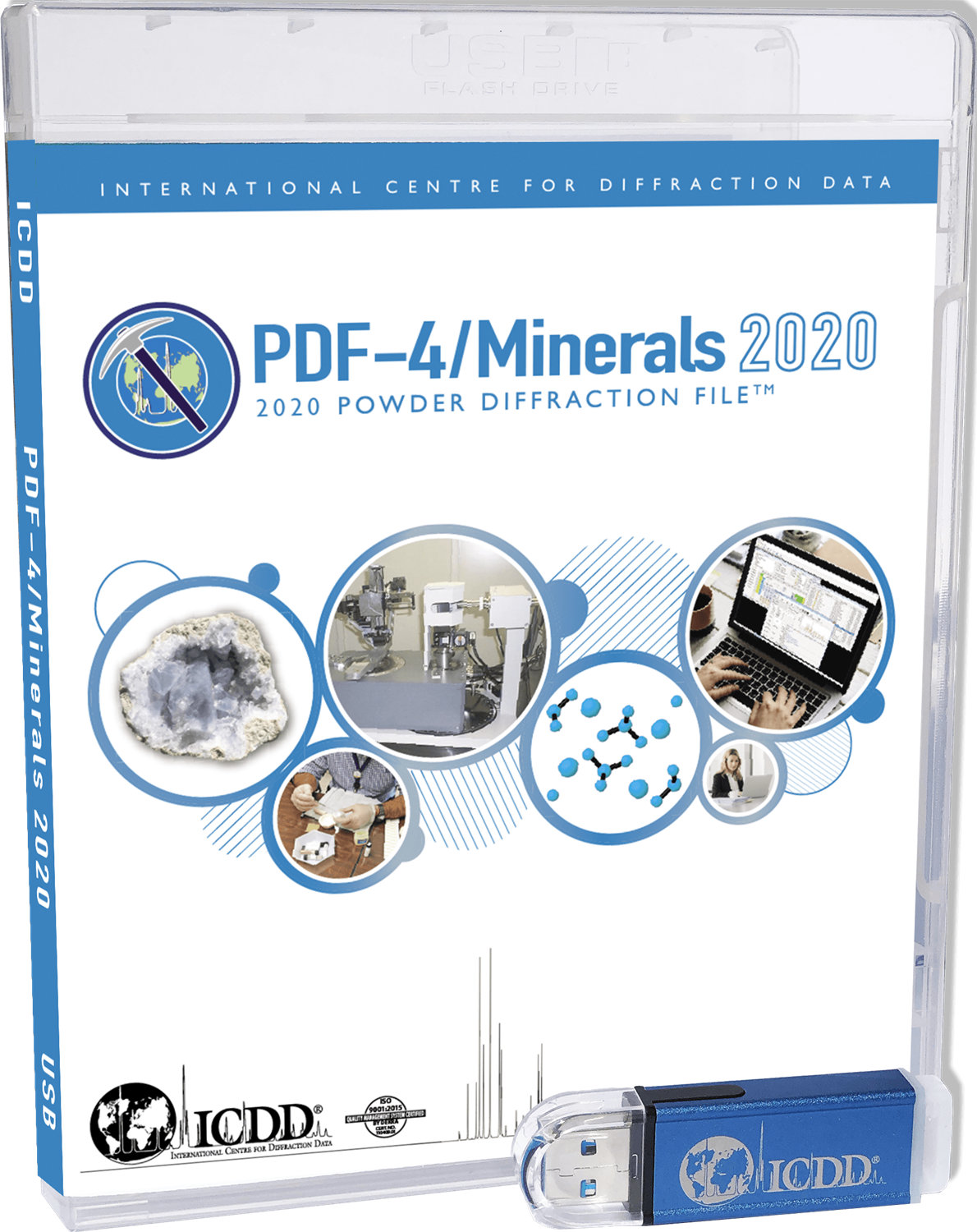 PDF-4 2020 矿物衍射数据库