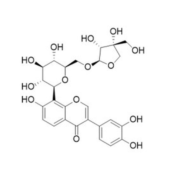 3'-羟基葛根素芹菜糖苷 CAS:168035-02-7