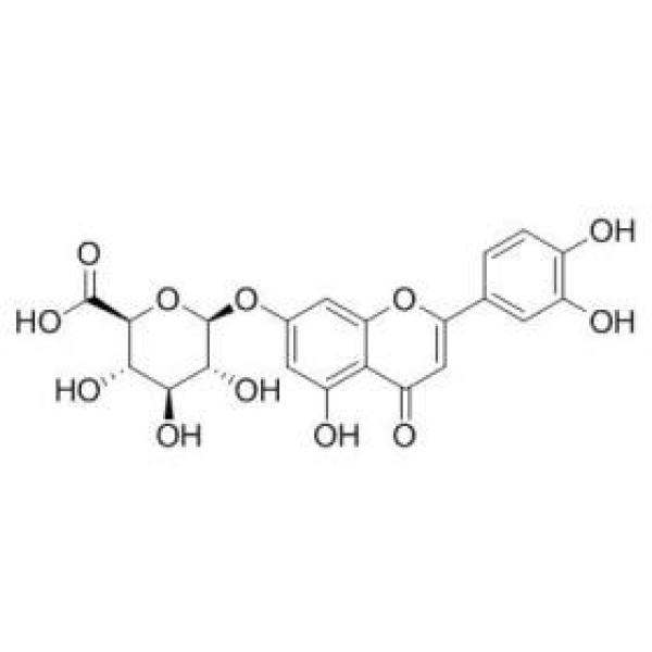 木犀草素-7-葡萄糖醛酸苷 CAS:29741-10-4