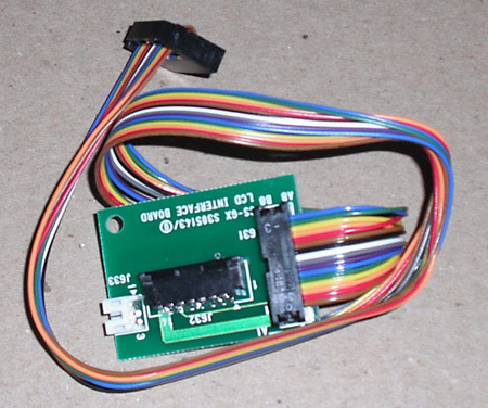 MX 150 SORVALL Centrifuges 配件 45730 | 45734 | 45753 | 45754 | 45755 | 45756 LCD interface Printed Circuit Board Assembly