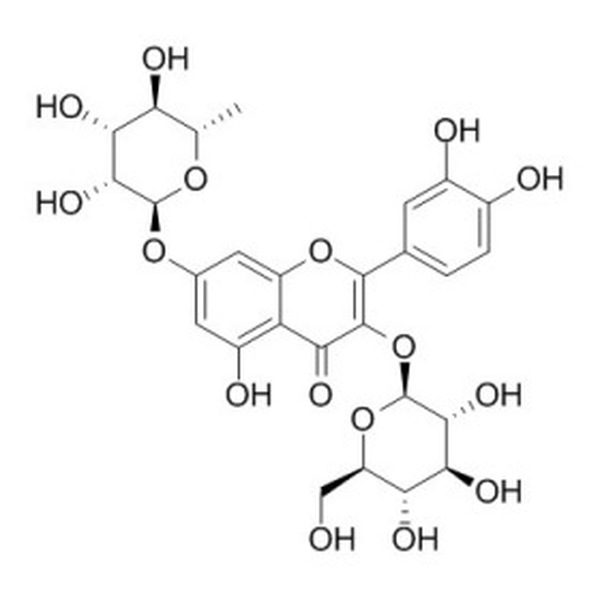 槲皮素-3-O-葡萄糖-7-O-鼠李糖苷 CAS:18016-58-5