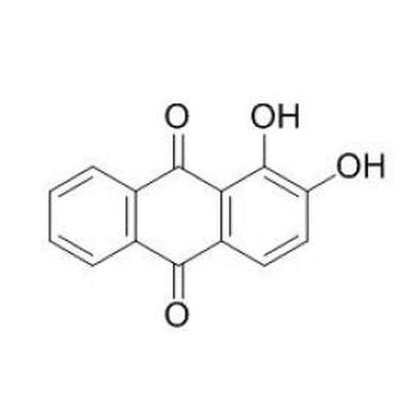 茜草素结构式图片