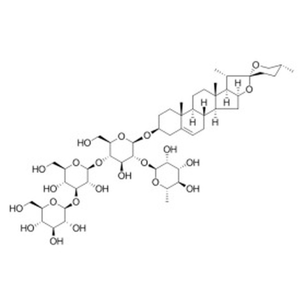 盾叶薯蓣皂苷I,盾叶新苷 CAS:91653-50-8