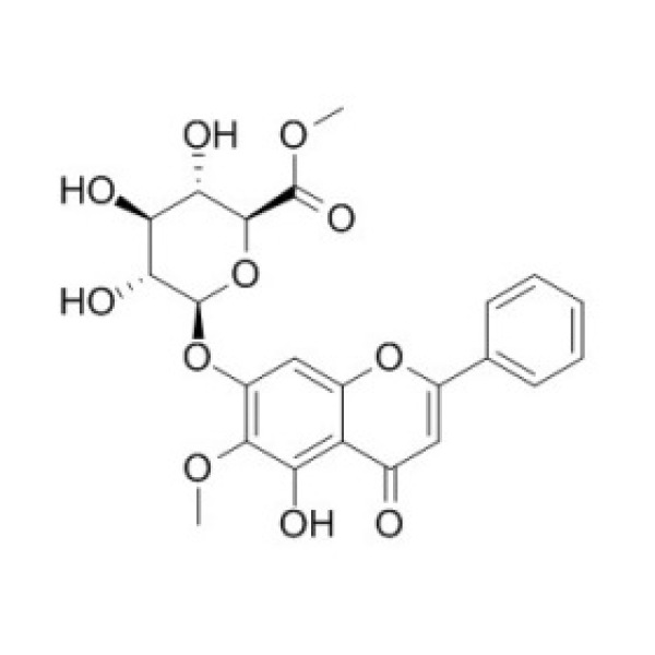 千层纸素A-7-0-β-D-葡萄糖醛酸苷甲酯 CAS:82475-01-2
