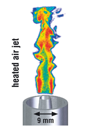 流体温度成像测量系统