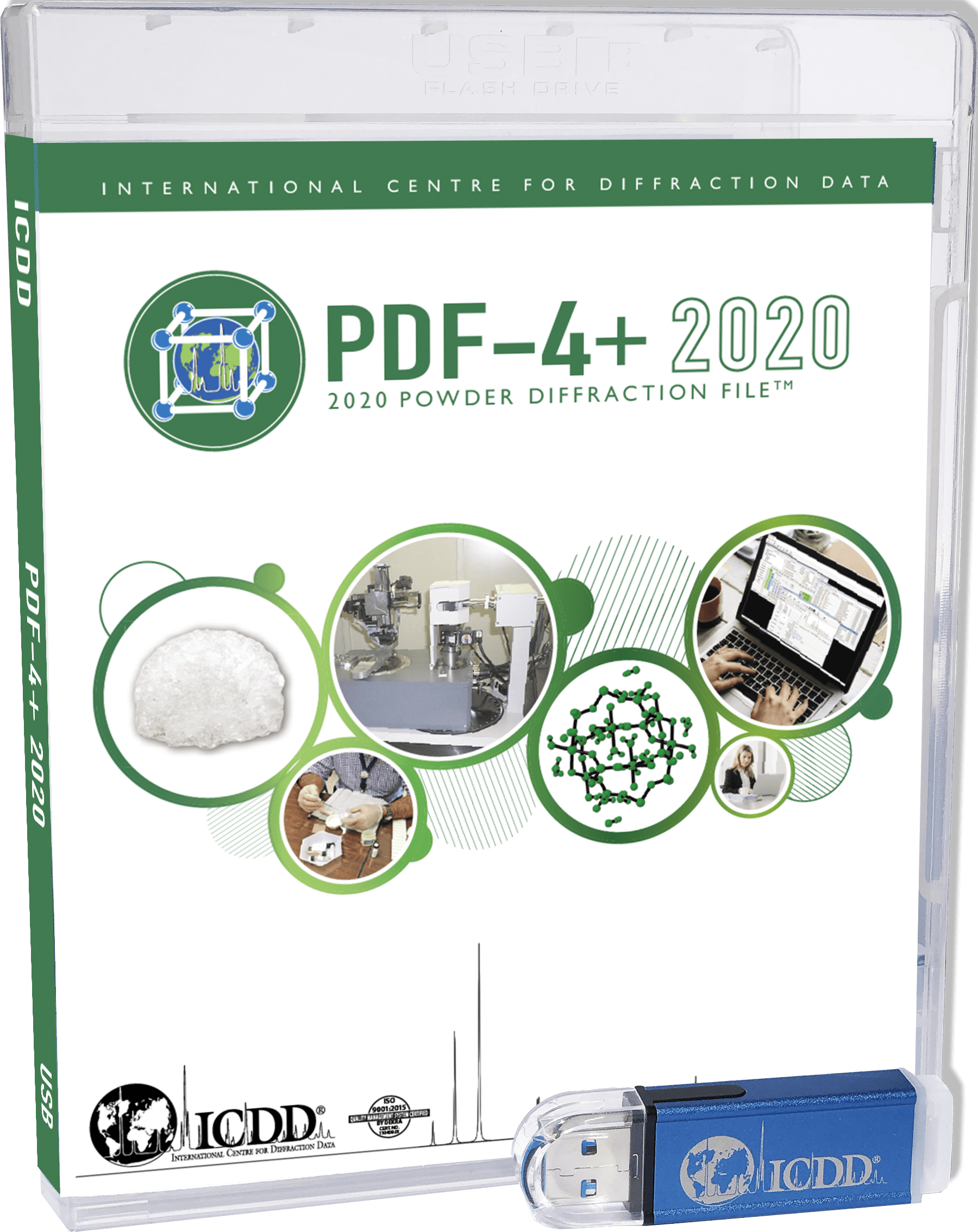 ICDD PDF-4+2020衍射数据库卡片