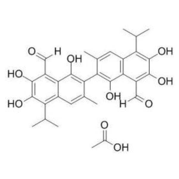 醋酸棉酚 CAS: 12542-36-8