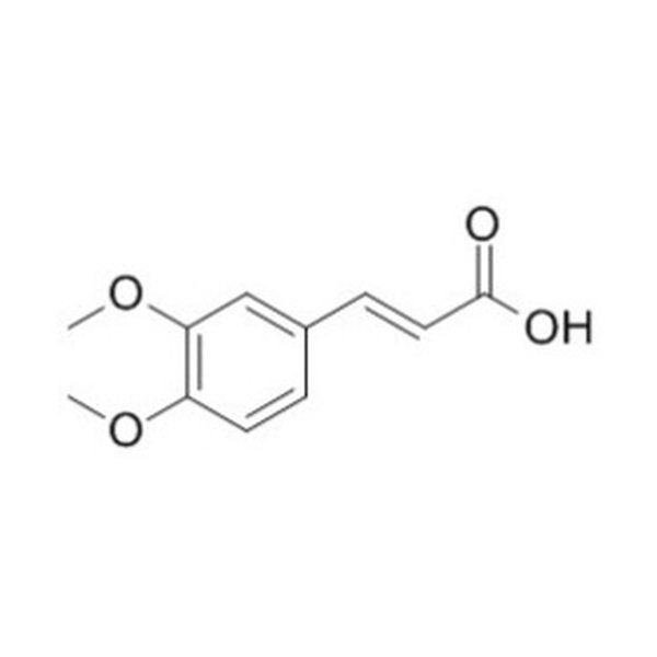 3,4-二甲氧基肉桂酸 CAS: 2316-26-9