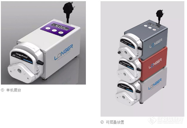 保定兰格恒流泵有限公司实验室蠕动泵新品L100-1E：多彩外壳 小巧紧凑 更加静音