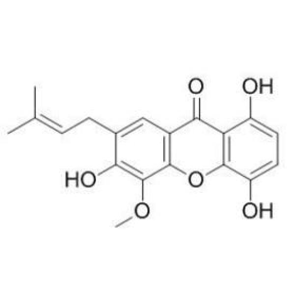 1,4,6-三羟基-5-甲氧基-7-异戊二烯基呫吨酮 CAS:160623-47-2