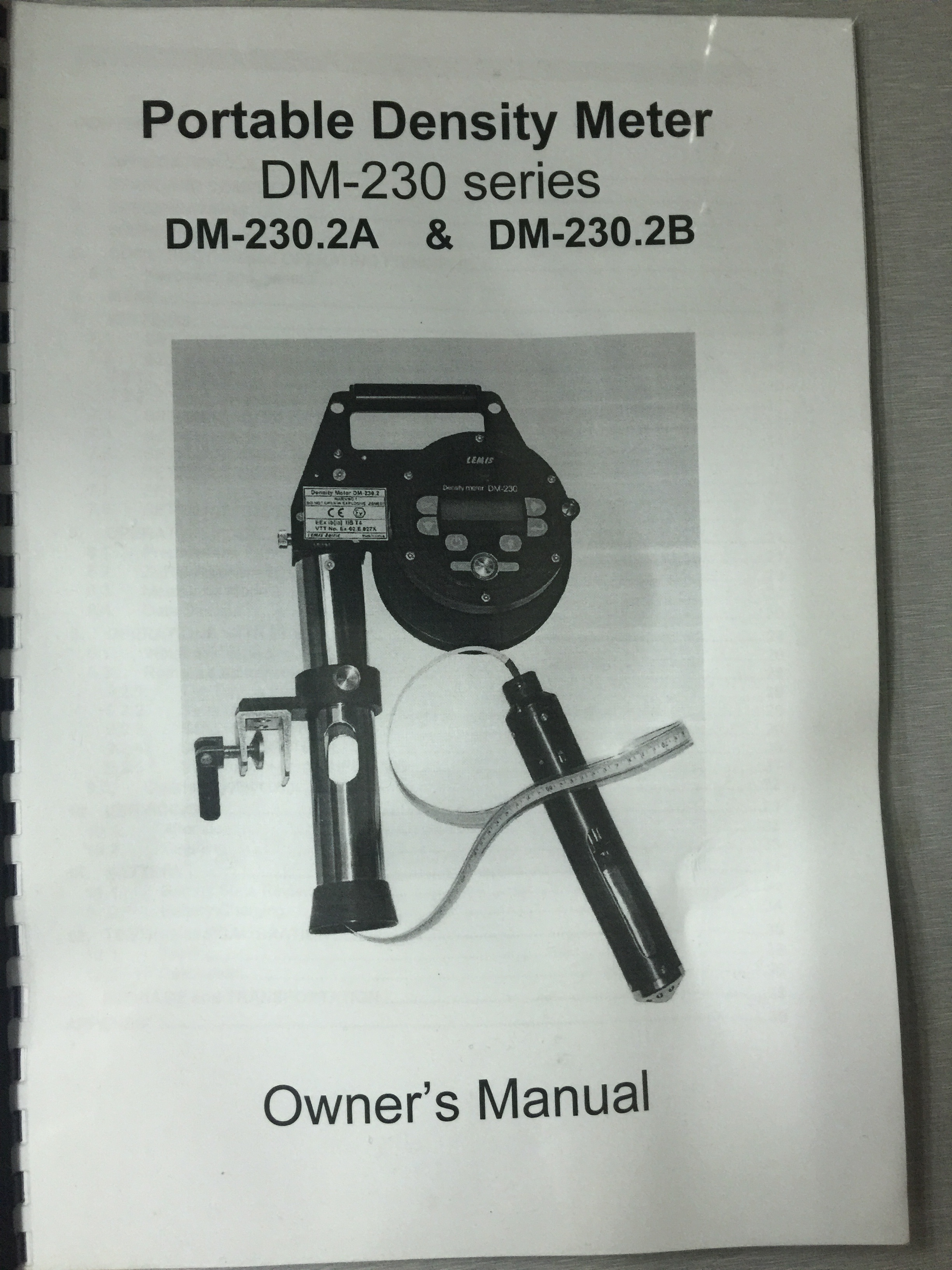 LEMIS 密度计 DM-230.2A&amp;DM-230.2B