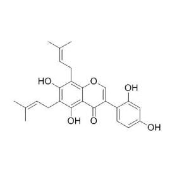 8-异戊烯基羽扇豆异黄酮 CAS:125002-91-7