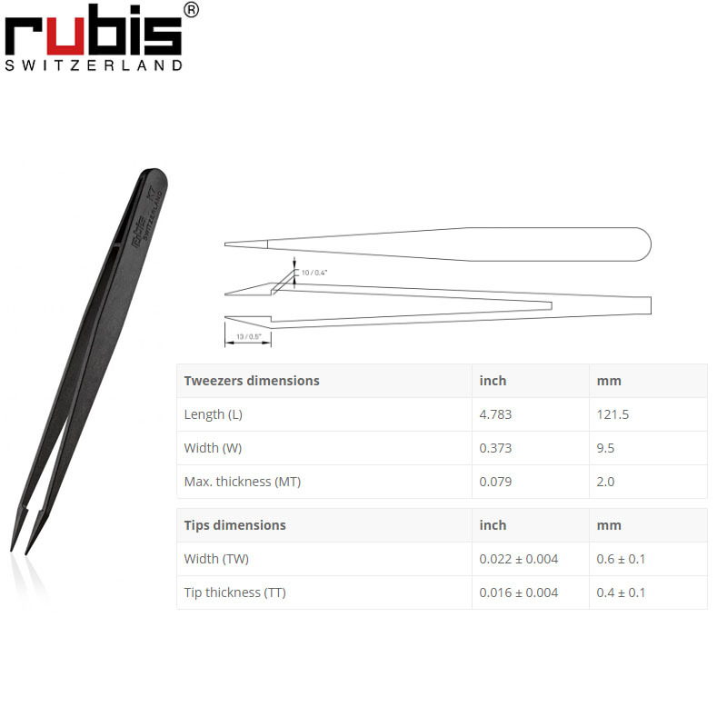 Rubis镊子NK7 瑞士Rubis代理