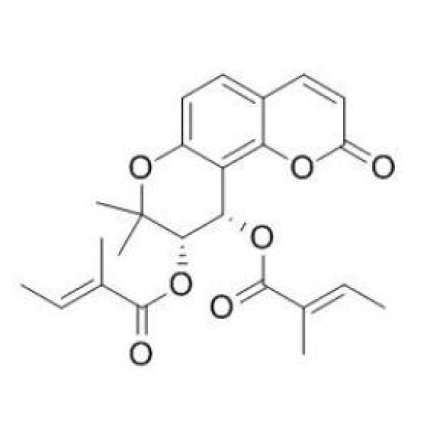 白花前胡丁素，(+)-川白芷内酯 CAS:73069-28-0