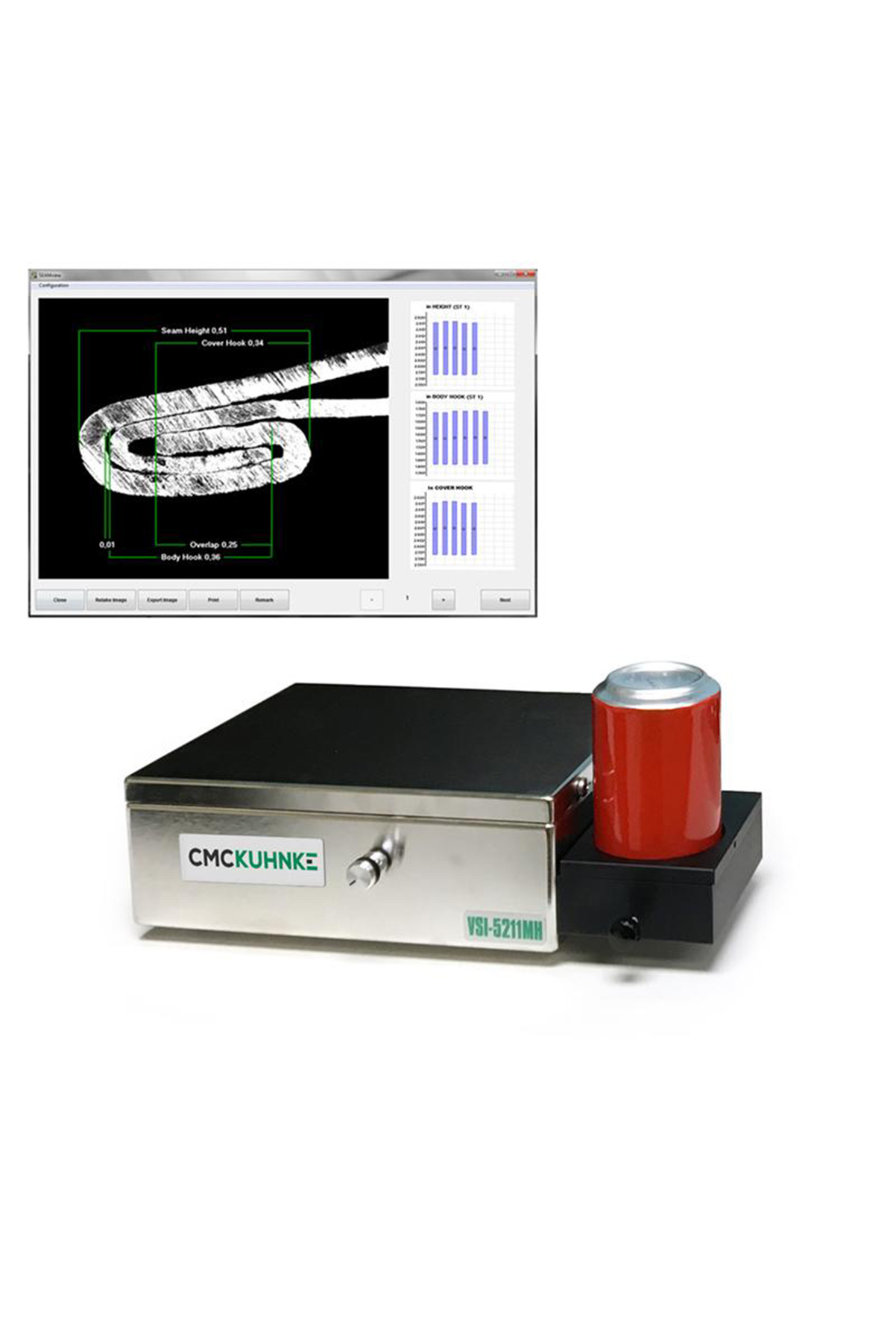 CMC-KUHNKE VSI-6000 系列 卷封投影仪