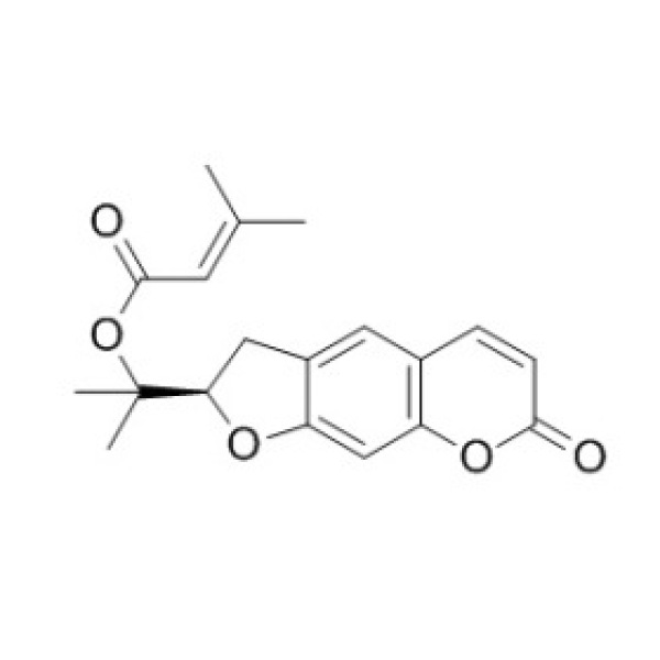 异紫花前胡内酯异戊烯酸酯 CAS:35178-20-2
