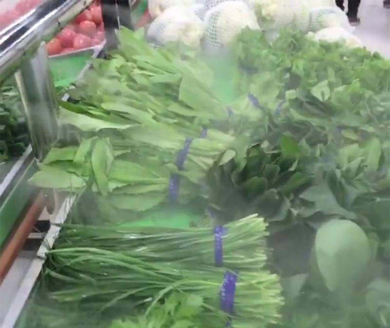 自助火锅店加湿器 蔬菜保鲜喷雾机使用效果