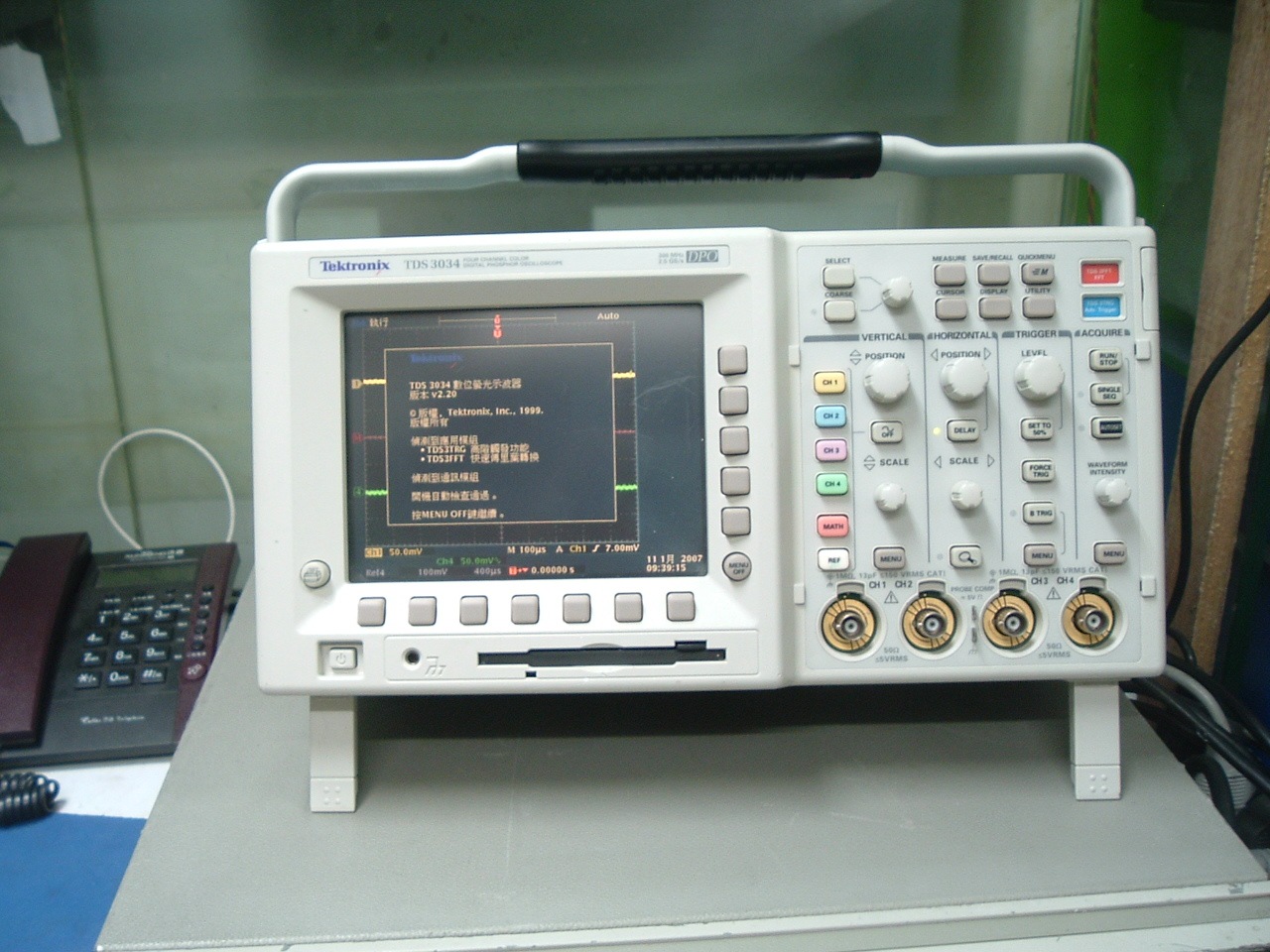 供应/回收Tektronix数字荧光示波器TDS3034