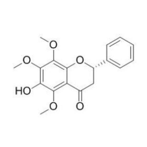 异柄苣素; 6-羟基-5,7,8 -三甲氧基黄烷酮 CAS:4431-42-9