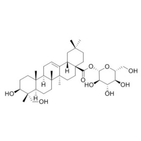 常春藤皂苷元-28-O-β-D-葡萄糖酯苷C A S：53931-25-2