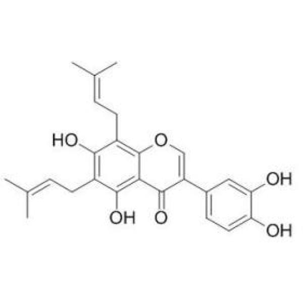 6,8-二异戊烯基香豌豆苷元 CAS:66777-70-6