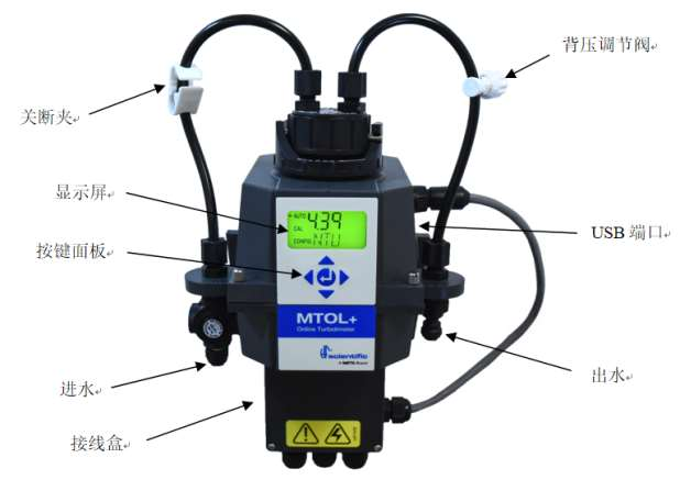 HF scientific 在线浊度分析仪MTOL28053/MTOL28052