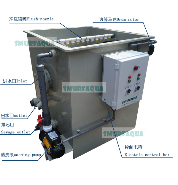 渔悦 工厂化水产养殖 微滤机 WL600