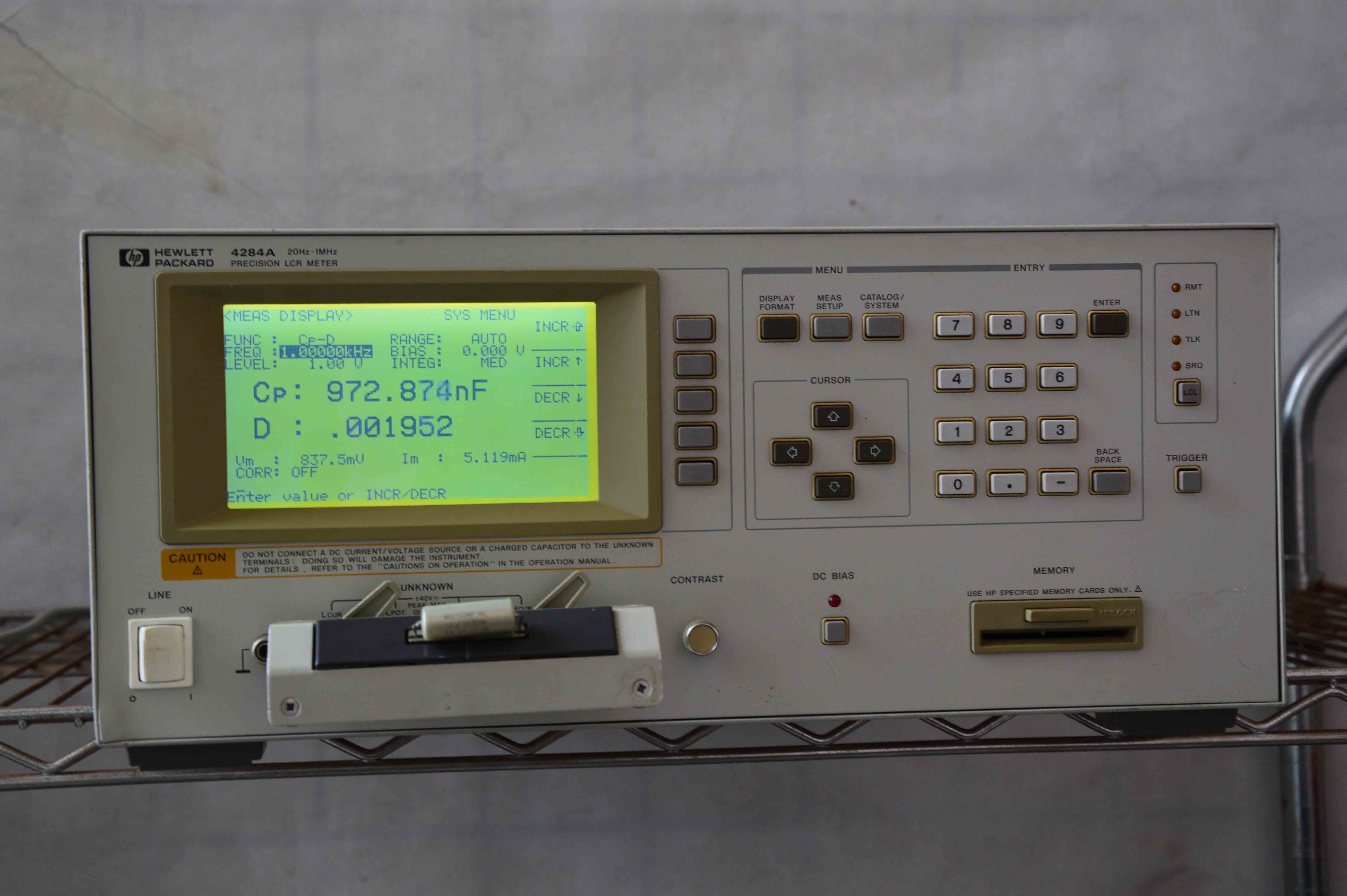 回收Agilent/惠普HP 4284A LCR测试仪