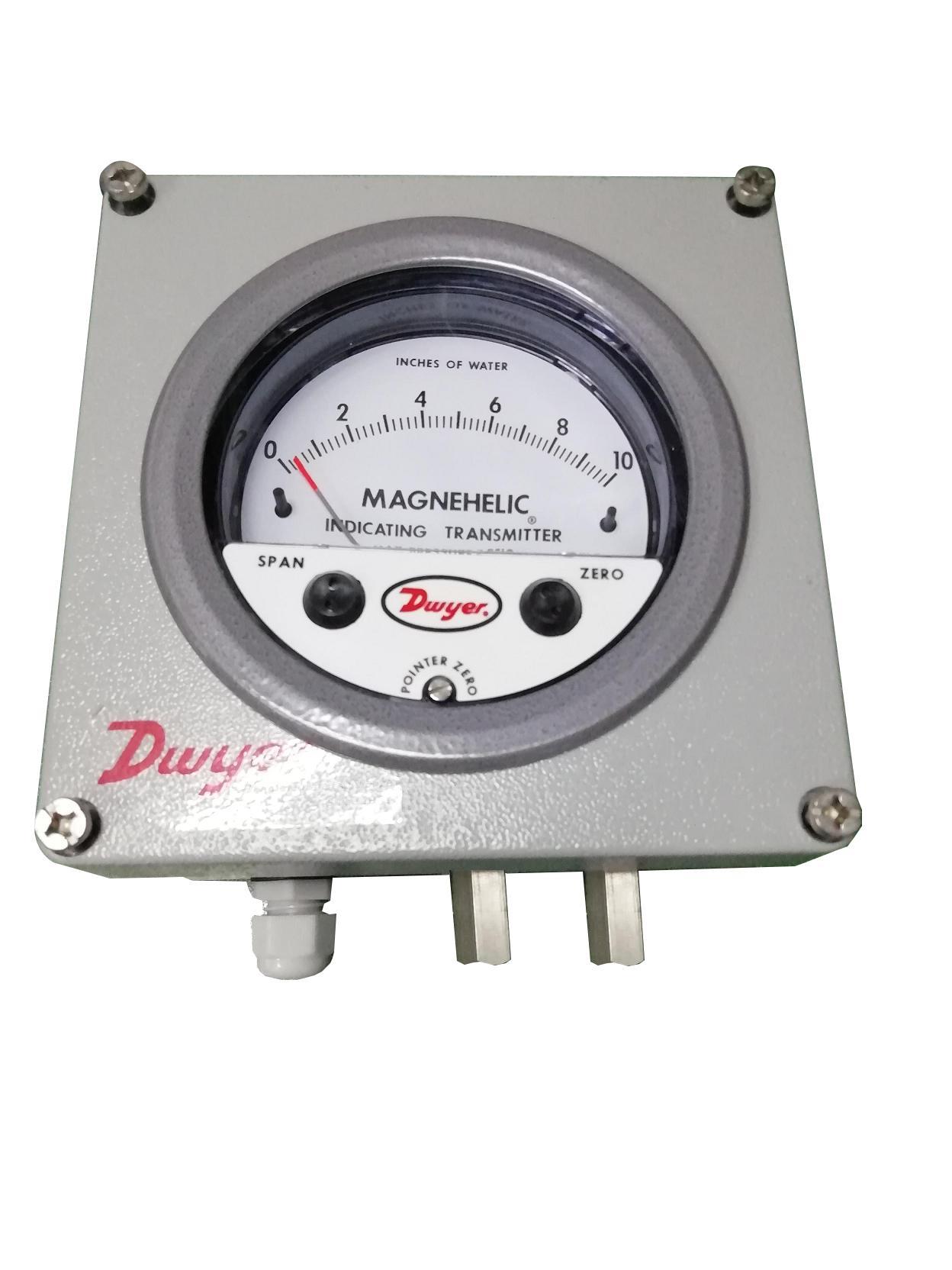 美国dwyer 605-500Pa指针式差压变送器/负压表 