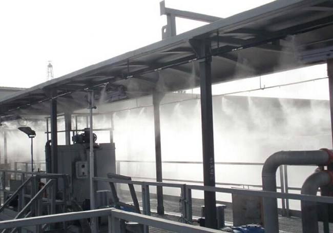 环保喷雾降尘设备 石料厂雾化降尘加湿器