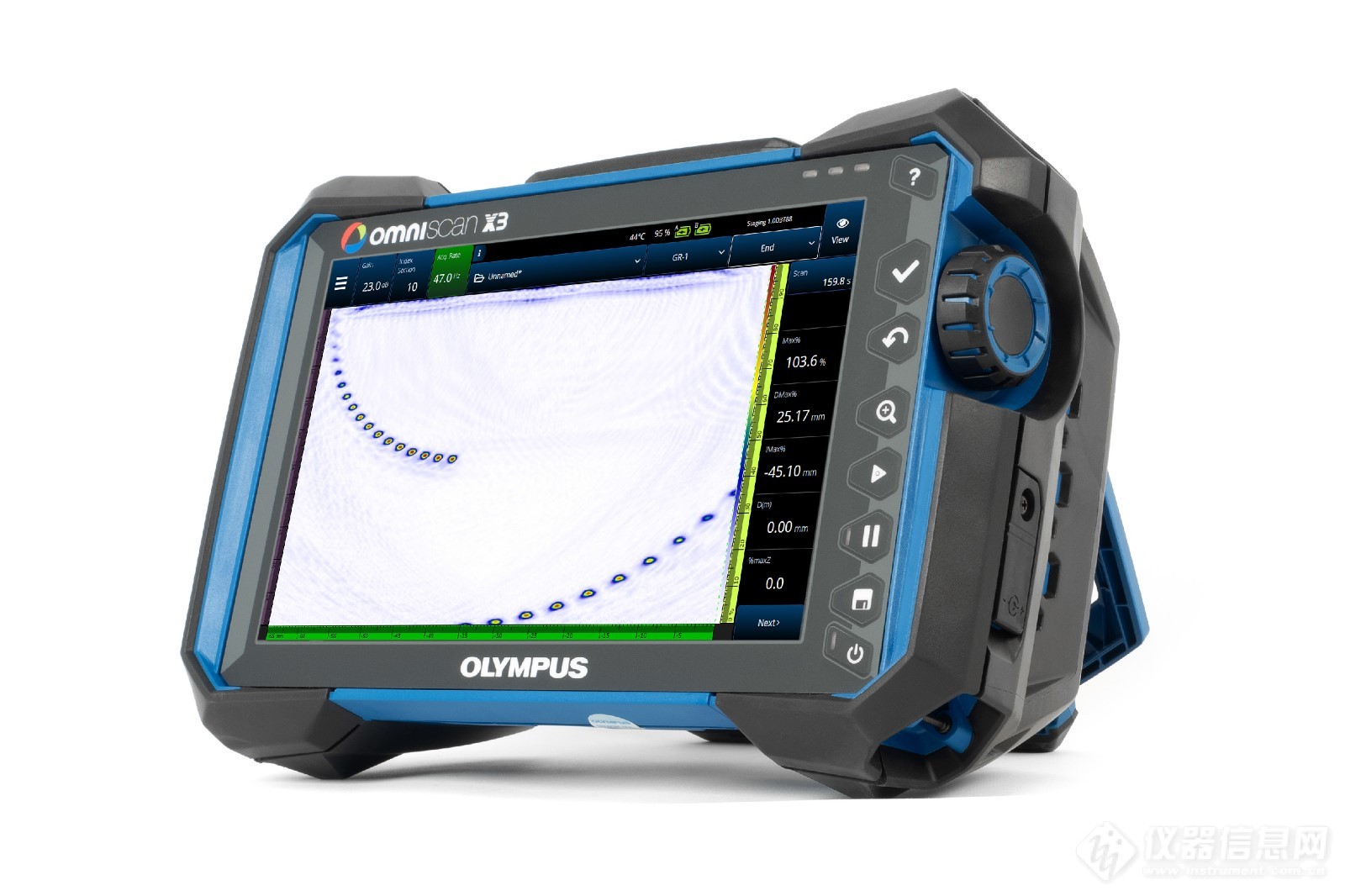 奥林巴斯发布奥林巴斯无损探伤仪OmniScan X3新品