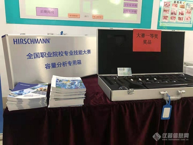 德国赫施曼容量分析专用箱亮相“2019年全国食品药品类职业院校‘药品检测技术’专业技能大赛”现场