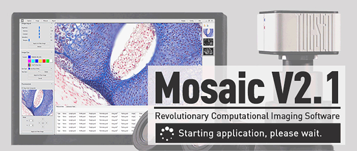计算成像软件-Mosaic 2.1