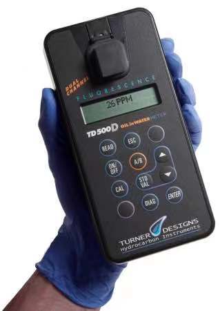 美国特纳便携式水中油分析仪TD-500D