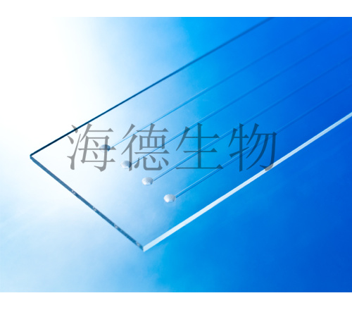 长直道微流控片基(Lab on Chip，straight and long channel)