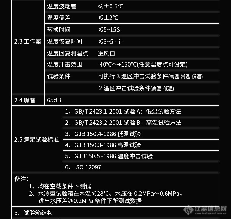 勤卓科技发布勤卓吊蓝式冷热冲击试验箱小型高低温冲击箱HK-80-3H新品