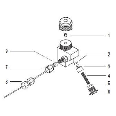 安捷伦 进样口5 直型，固定式23/42/HP 9301-0892