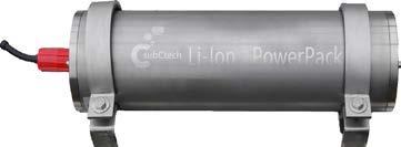 德国SubCtech公司可充电大容量水下锂电池