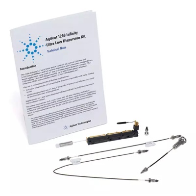 InfinityLab 毛细管工具包，用于配备紫外检测器的 1290 Infinity II 纯化系统，适用于 80–200 mL/min 的流速或内径 50 mm 的色谱柱