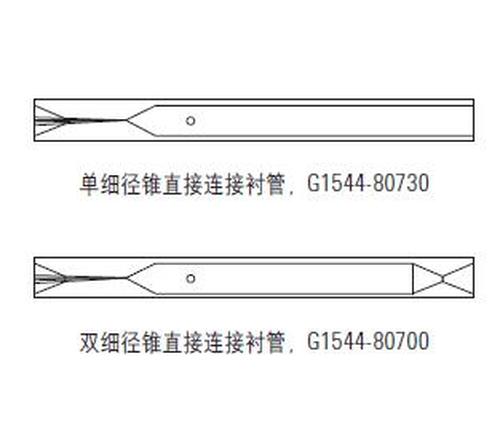 安捷伦直接连接进样衬管G1544-80730  G1544-80700  G1544-80731