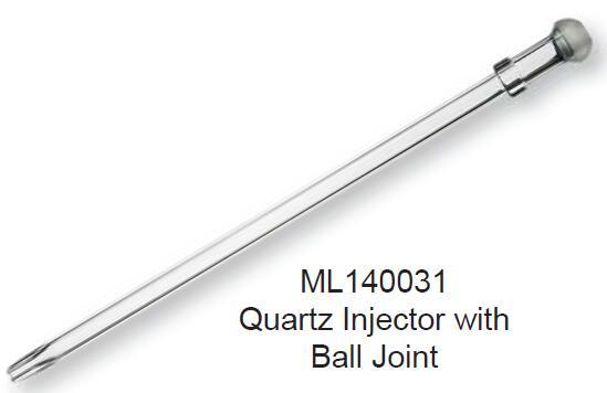 迈因哈德 Quartz Injectors with Ball Joint 石英中心管带半球接头 | ML140031