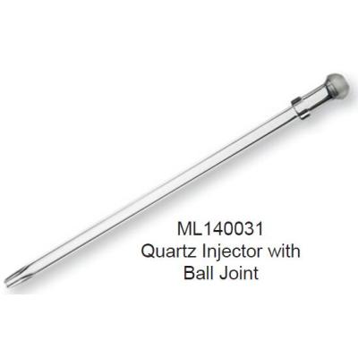 迈因哈德 Quartz Injectors with Ball Joint 石英中心管带半球接头 | ML140031