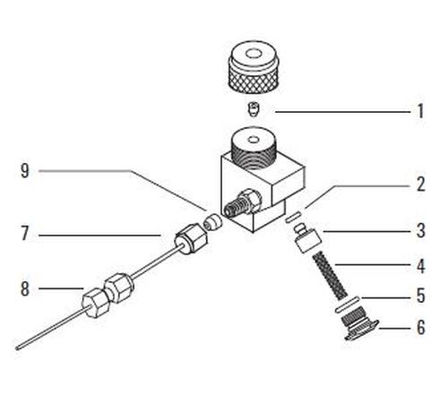 安捷伦 进样口Viton 密封垫5182-9775