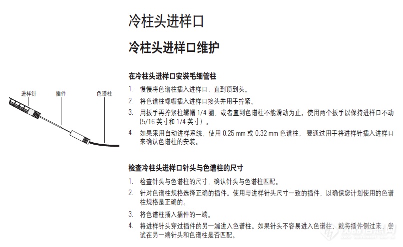 冷柱进样口维护.png