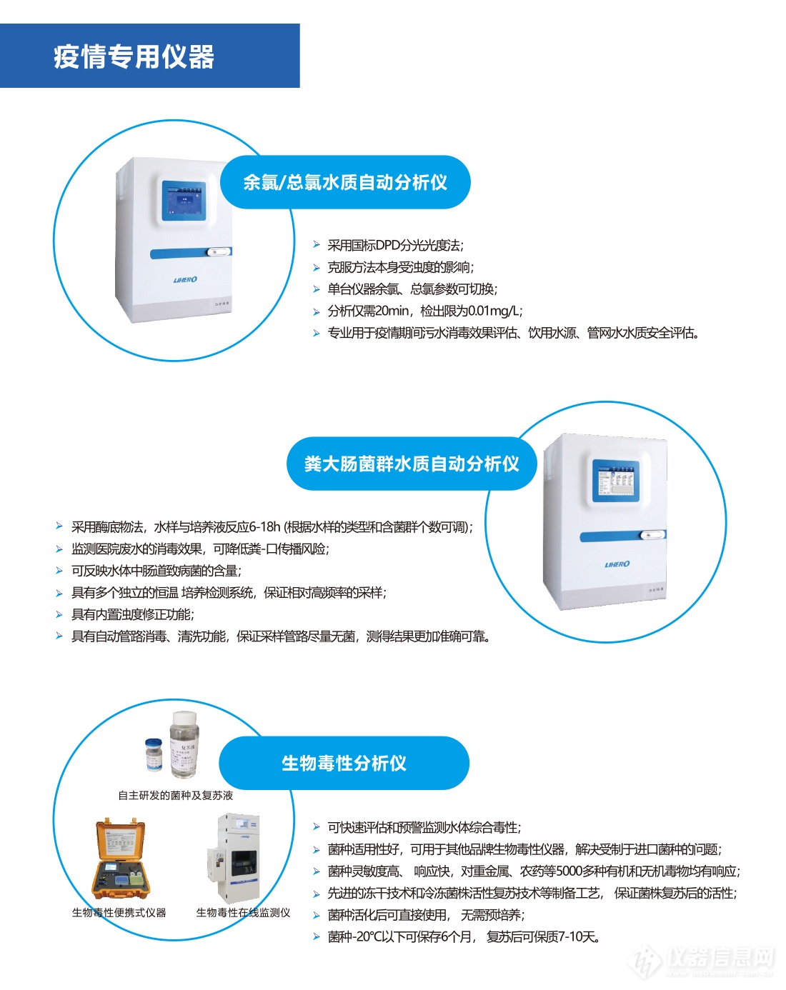 应对新型冠状病毒疫情水环境污染监测综合解决方案